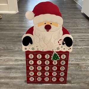 Santa countdown calendar